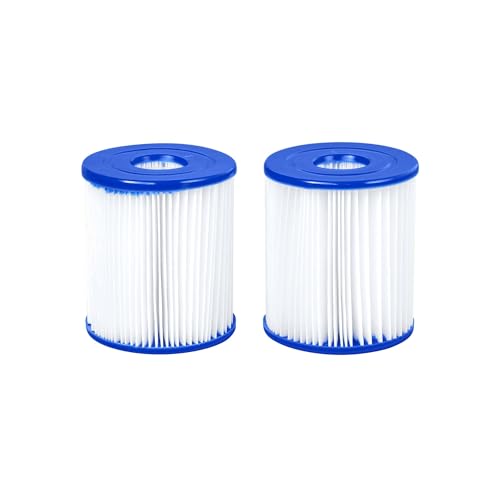 Bestway Flowclear Filterkartusche Gr. I Doppelpack, 8,0 x 9,0 cm von Bestway