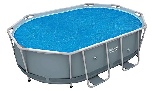 Bestway 58503E Solarplane Ø 455 cm für Hydroground Pool rund 466 x 120 cm von Bestway