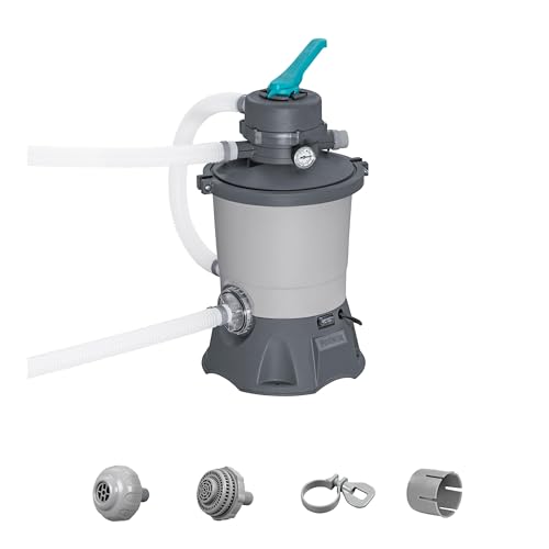 Bestway 58515-7 Sandfilterpumpe 3596 L, grau von Bestway