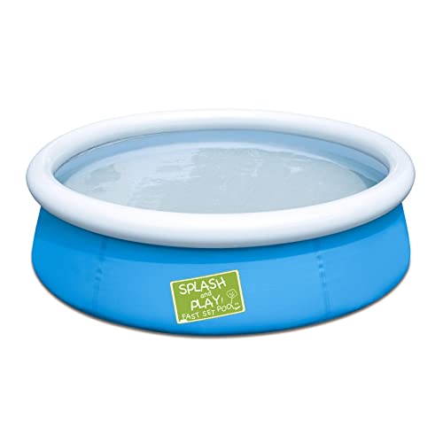 Bestway 5ft x 15in Kids Fast Set Paddling Pool, My First Swimming Pool, Blue von Bestway