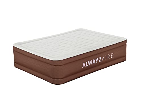 Bestway AlwayzAire Fortech Luftbett mit integrierter Doppelpumpe Double XL/Hi 203 x 152 x 51 cm von Bestway