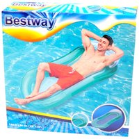 Bestway - Aqua Lounge Luftmatratze 160x84cm Schwimmliege Wasserliege Badematratze - türkis Bestway - Aqua Lounge Luftmatratze 160x84cm Schwimmliege Wasserliege Badematratze - türkis von Bestway