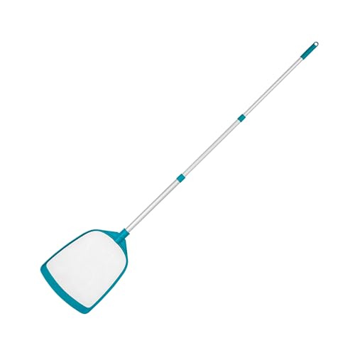 Bestway Poolkescher AquaScoop mit Teleskopstange, 163 cm, weiß-türks von Bestway
