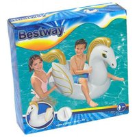 Schwimmtier Pegasus Schwimmliege Luftmatratze Bestway Lounge Ride On von Bestway