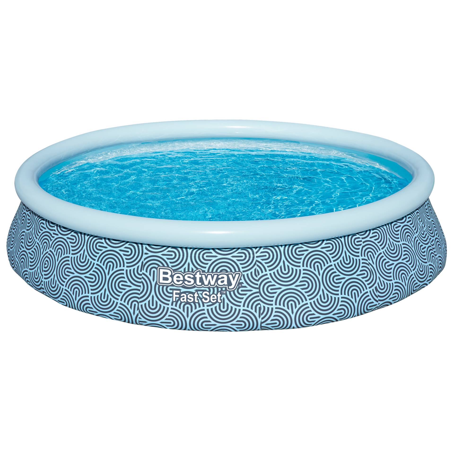 Bestway Aufstellpool-Set 'Fast Set™' Ø 396 x 84 cm mit Filterpumpe von Bestway