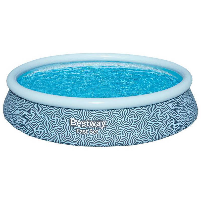 Bestway Aufstellpool-Set 'Fast Set™' Ø 396 x 84 cm mit Filterpumpe von Bestway