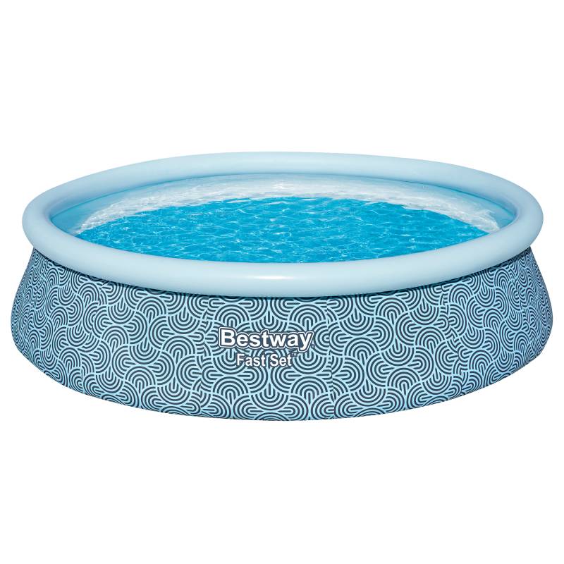 Bestway Aufstellpool-Set 'Fast Set™' Ø 457 x 107 cm mit Filterpumpe von Bestway