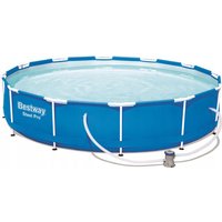 Steel Swimmingpool Pro mit Kartuschenfilterung 3,66 x 0,76 m 56681 - Bestway von Bestway