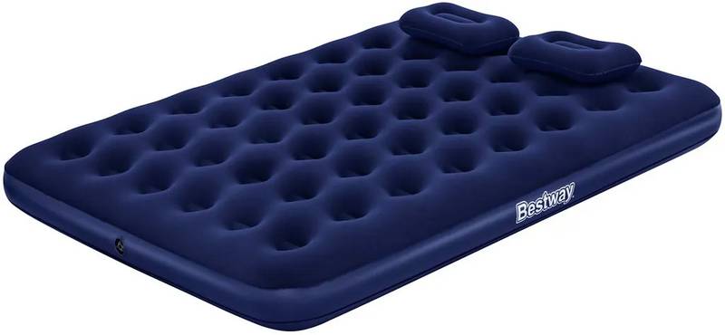 B-Ware Bestway Doppelluftbett Gästebett Luftmatratze 203 X 152 X 22 Cm Handpumpe 61 von Bestway
