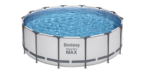 Bestway Ersatzpool ohne Zubehör Steel Pro MAX 427 x 122 cm, rund 5616E_21 Weiß von Bestway