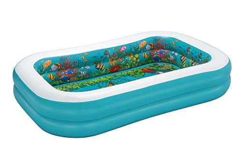 Bestway Family Pool 3D Abenteuer 262 x 175 x 51 cm, eckig von Bestway