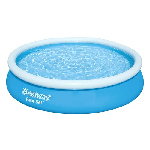 Bestway Fast Set Aufstellpool ohne Pumpe Ø 366 x 76 cm, blau, rund Bestway Fast Set Aufstellpool ohne Pumpe Ø 366 x 76 cm, blau, rund von Bestway