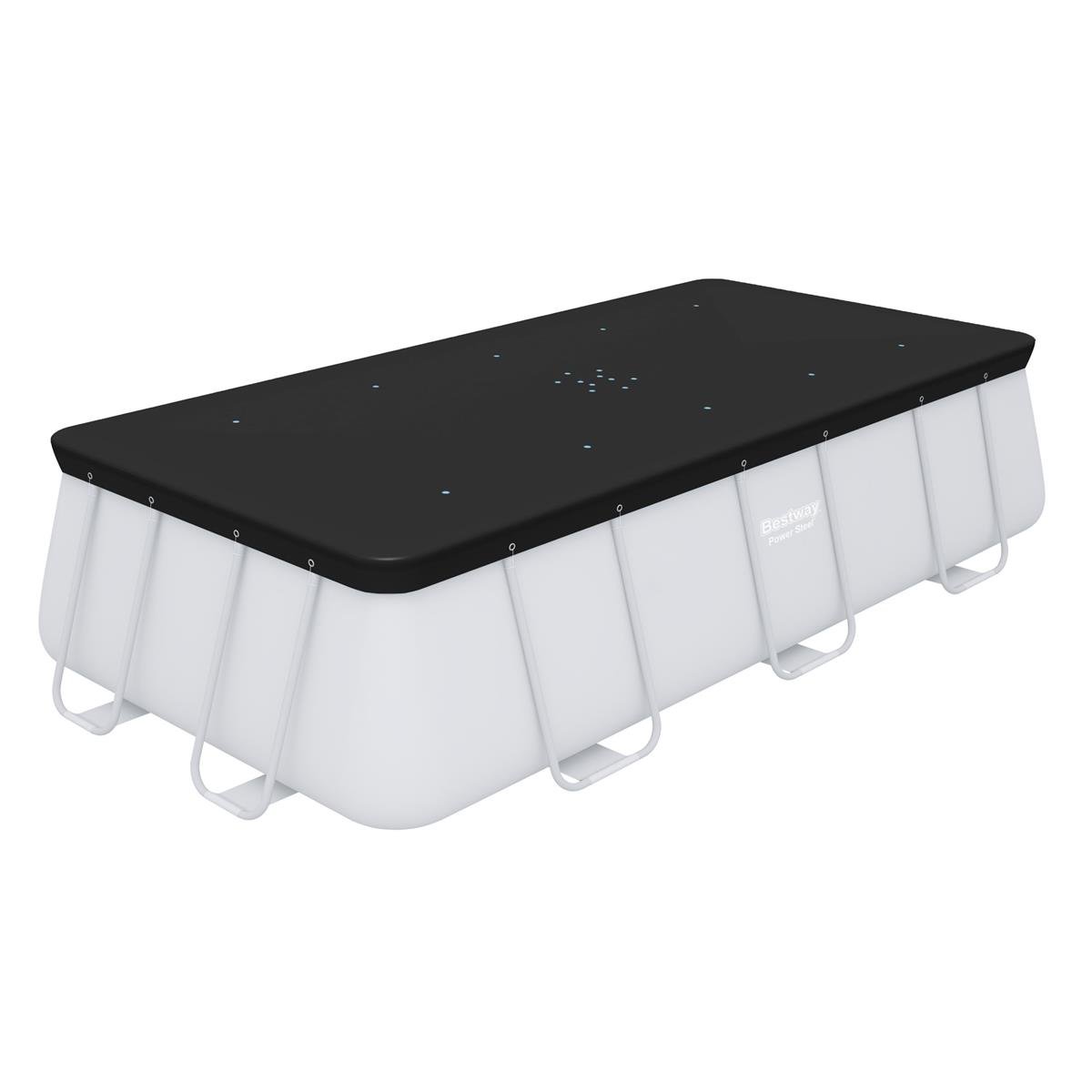 Bestway Flowclear PVC-Abdeckplane Maße: 396 x 185 / 412 x 201 cm von Bestway