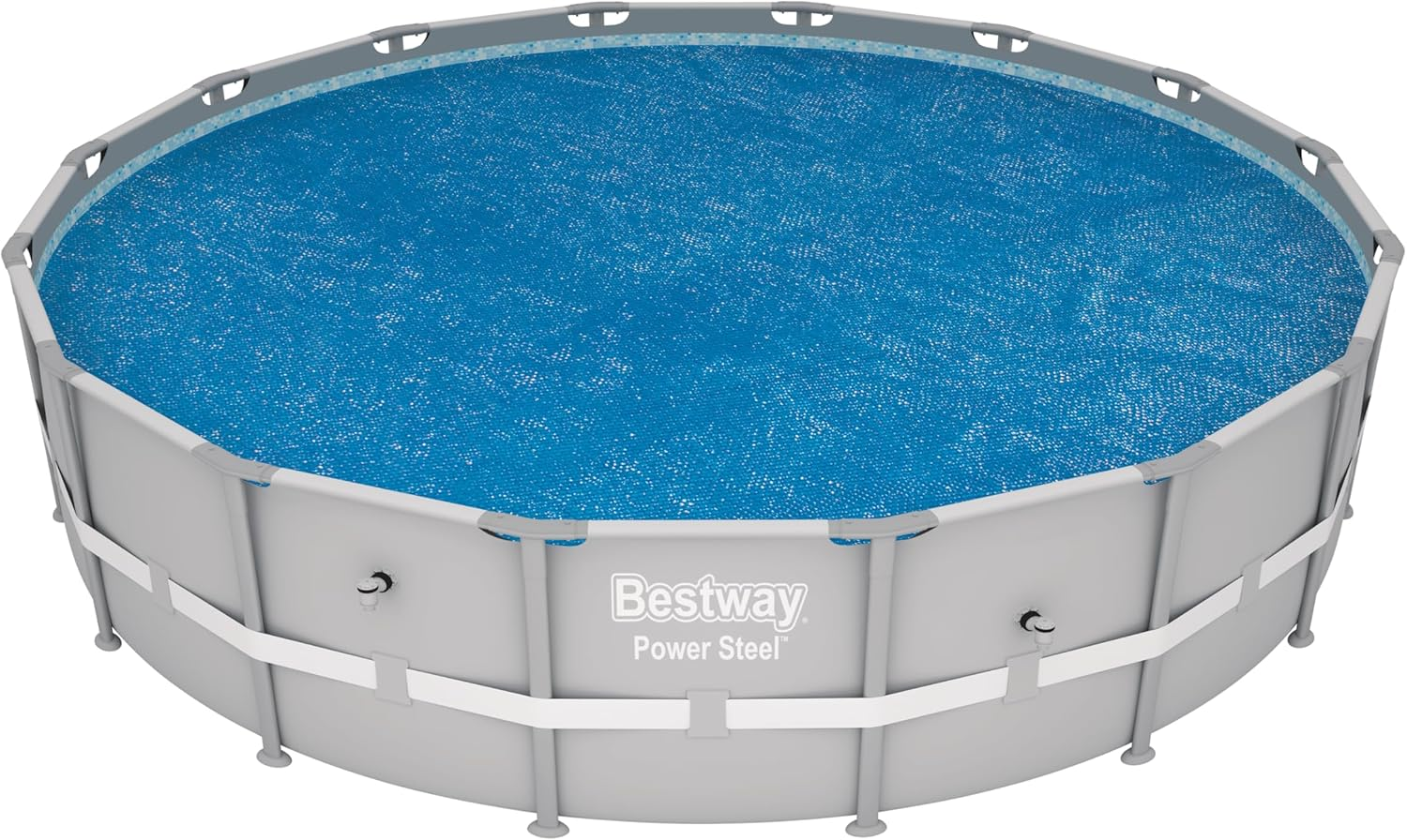 B-Ware Bestway Flowclear Solarabdeckplane Poolabdeckung Poolplane Rundpool 462cm Blau B-Ware Bestway Flowclear Solarabdeckplane Poolabdeckung Poolplane Rundpool 462cm Blau von Bestway