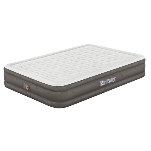 Bestway Fortech Luftbett mit integrierter Elektropumpe Double XL/Lo 203 x 152 x 36 cm von Bestway
