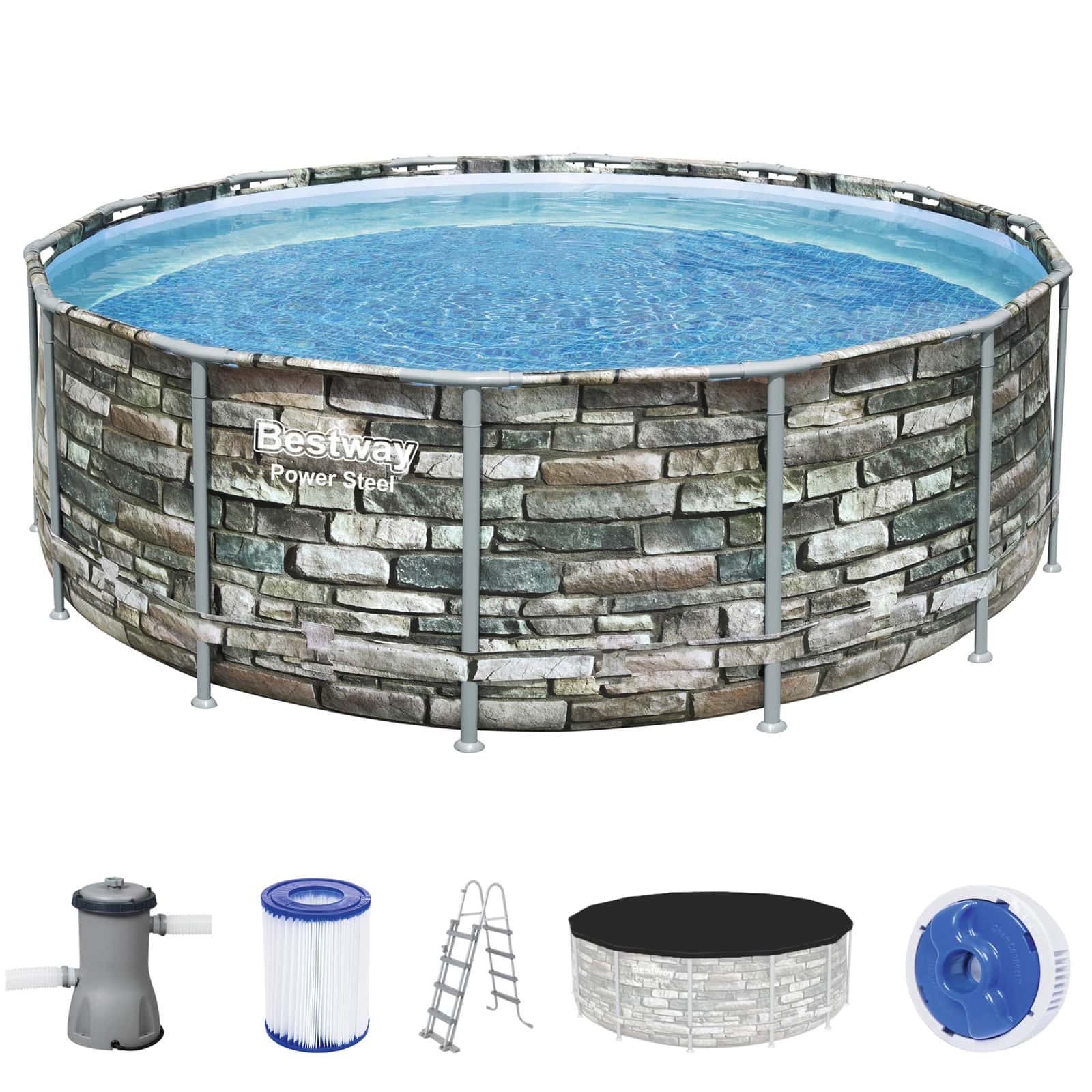 Bestway Frame Pool Power Steel™ Ø427cm von Bestway