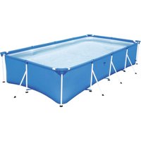 Frame Pool steel pro eckig ohne Pumpe 400 x 211 x 81 cm - Blau - Bestway von Bestway