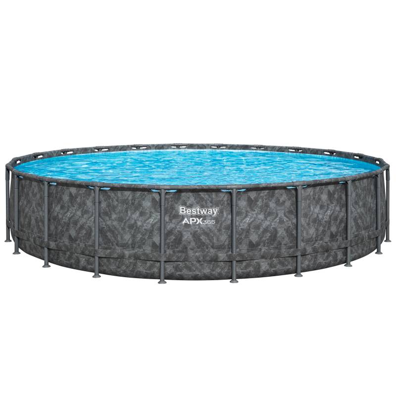 Bestway Frame-Pool-Set 'APX365™' Ø 671 x 132 cm mit Sandfilteranlage von Bestway