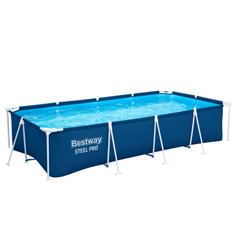 Bestway Frame-Pool-Set 'Steel Pro™' 400 x 211 x 81 cm mit Filterpumpe von Bestway