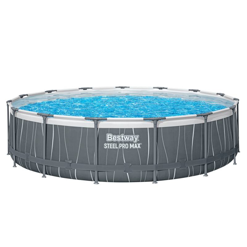 Bestway Frame-Pool-Set 'Steel Pro MAX™' Ø 457 x 107 cm mit Filterpumpe von Bestway