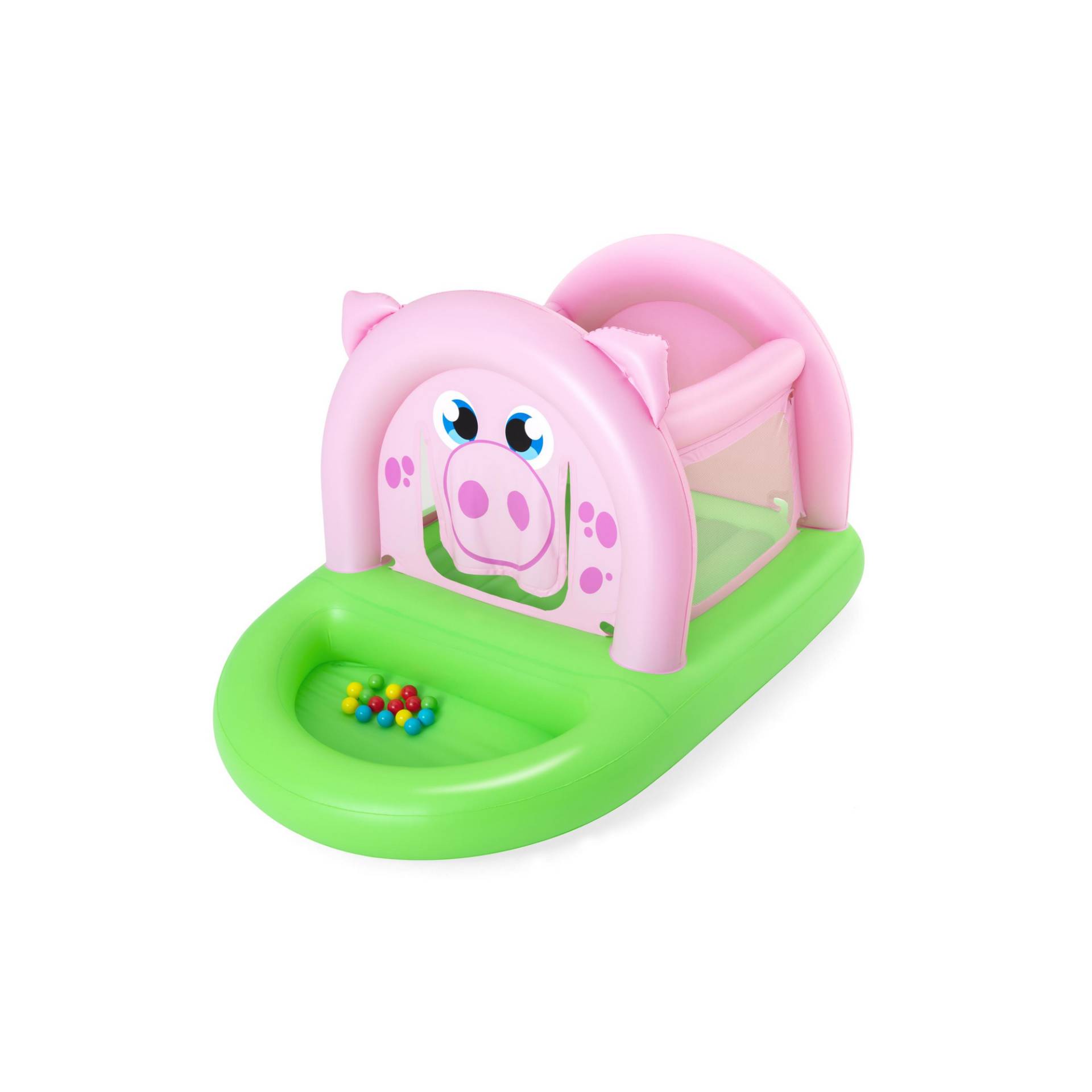 Bestway Hüpfburg 'Oinkster Pig' mit Bällebad bunt 239 x 162 x 137 cm Bestway Hüpfburg 'Oinkster Pig' mit Bällebad bunt 239 x 162 x 137 cm von Bestway