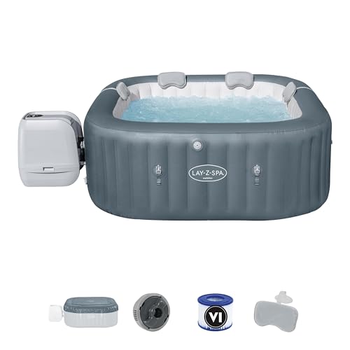 Bestway LAY-Z-SPA WLAN-Whirlpool Hawaii HydroJet Pro 180 x 180 x 71 cm, eckig von Bestway