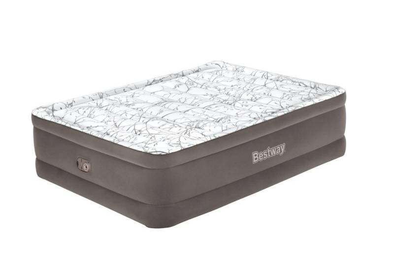 Bestway Luftbett Bestway TriTech Doppelluftbett Fashion Flock mit integrierter Elektrop von Bestway