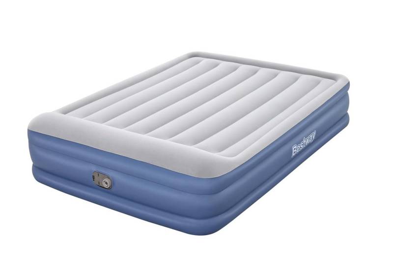 Bestway Luftbett Doppelbett 2 Personen selbstaufblasend Elektropumpe 203 x 152 x 46 cm von Bestway