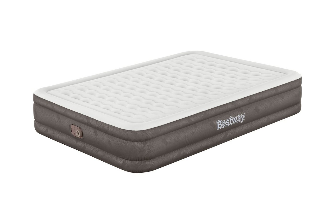 Bestway Luftbett Doppelbett 2 Personen selbstaufblasend Elektropumpe 203 x 152 x 36 cm von Bestway