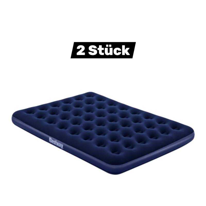 Bestway Luftbett Gästebett Blue Horizon Double Xl/Lo 203 X 152 X 22 2 Stück B-Ware von Bestway