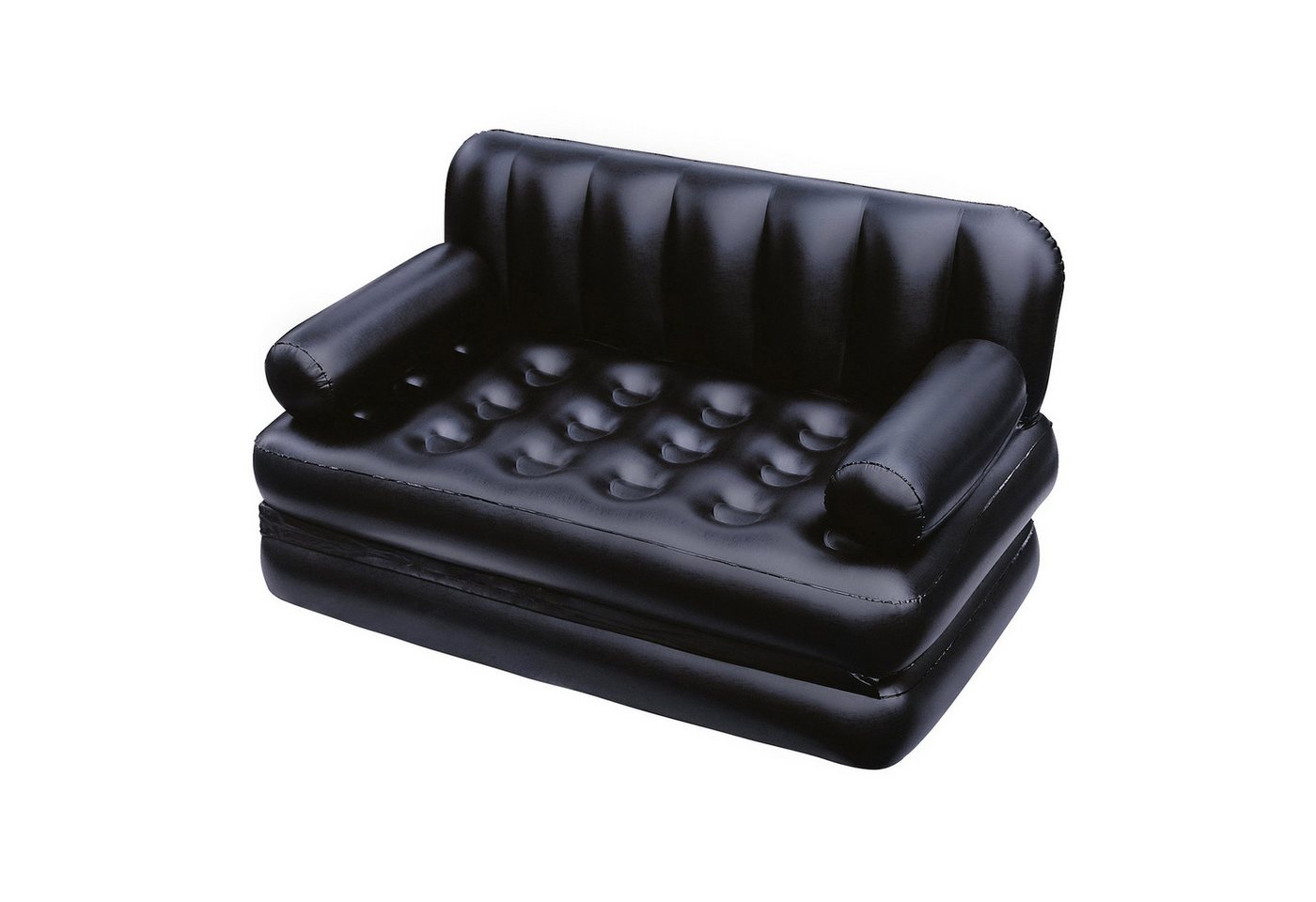 Bestway Luftbett Multi-Max™, (Packung, 1-tlg., 5-in-1 als Sofa, Doppelbett, Doppelliege - 188 x 152 x 64 cm), Komfortable Rücken- und Armlehne von Bestway