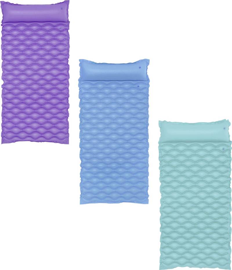 Bestway Luftmatratze Float 'n Roll 213 x 86 cm mit Kopfstütze von Bestway