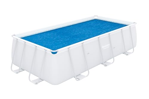 Bestway PE-Solarabdeckplane 380 x 180 cm, blau, eckig von Bestway