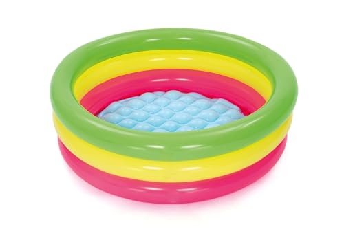 Bestway Planschbecken, Summer, 70 x 24 cm,Rund,Mehrfarbig, ab 2 Jahren von Bestway