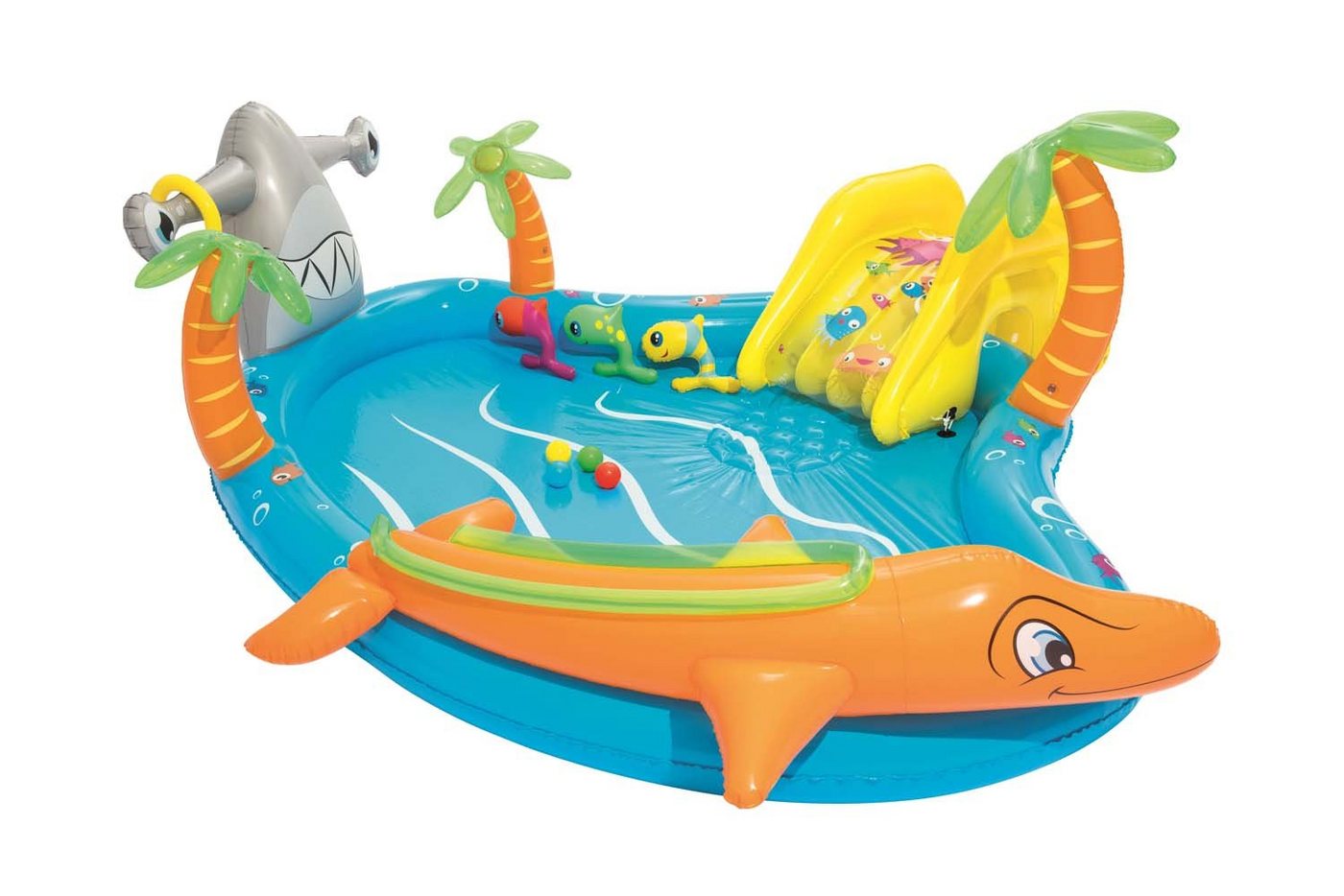 Bestway Pool Bestway 53067 - Wasserspielcenter Südsee 280 x 257 x 87 cm von Bestway