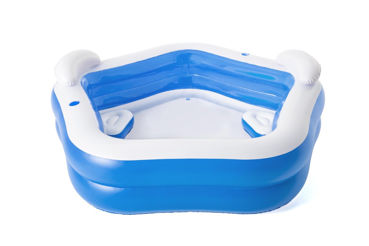 Bestway Pool Family Fun 213 x 206 x 69 cm eckig von Bestway