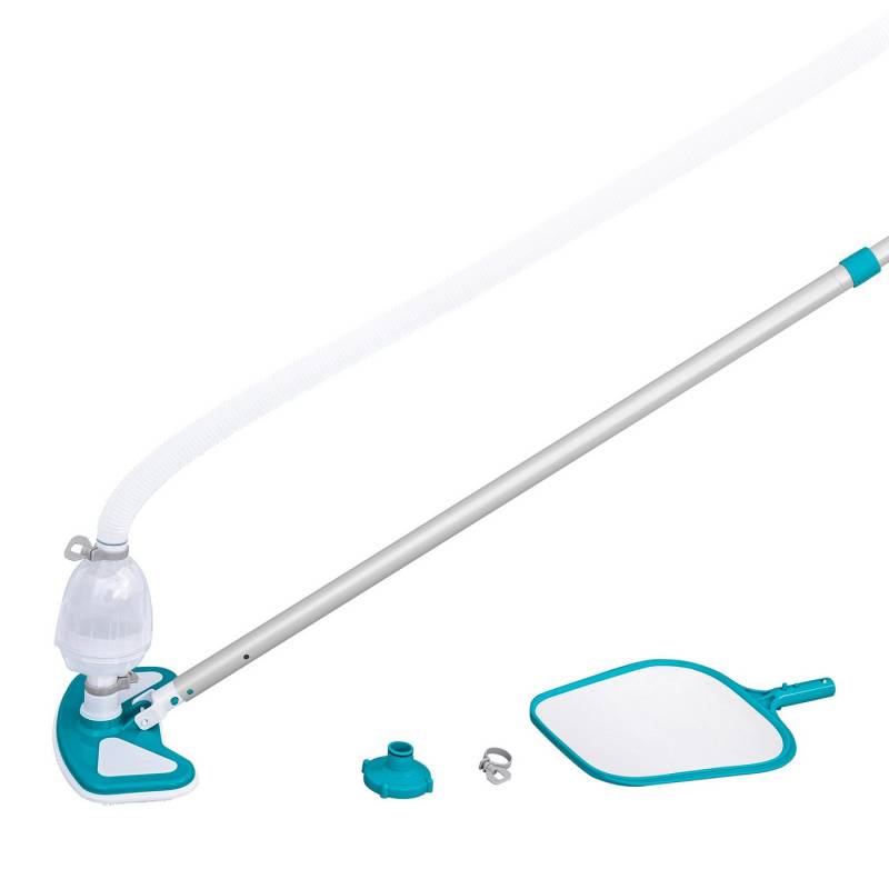 Bestway Poolbodensauger AquaClean™, (Set), Direkter Anschluss an Filteranlagen von Bestway
