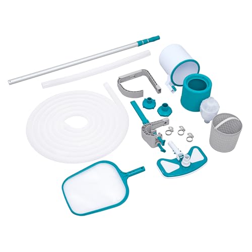 Bestway Poolpflege-Set AquaClean Deluxe für Poolgrößen bis 612 cm (ausgenommen Stahlwandpools) von Bestway