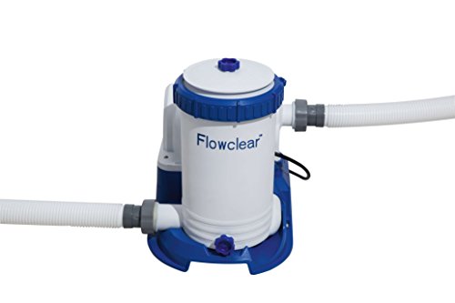 Bestway Poolzubehör Flowclear Filterpumpe, 9.463 l/h, grau von Bestway