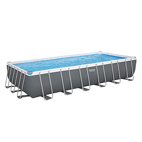 Bestway Power Steel Pool-Set für Aufstellpool, 7,32 x 3,66 x 1,32 m von Bestway