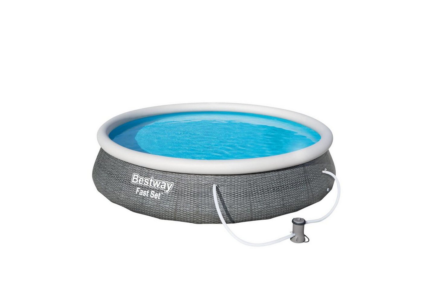 Bestway Quick-Up Pool Bestway Fast Set Swimmingpool Schwimmbecken Baden Sommer Wasser Pool Bestway Quick-Up Pool Bestway Fast Set Swimmingpool Schwimmbecken Baden Sommer Wasser Pool von Bestway