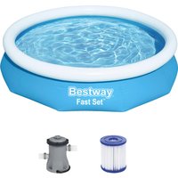 Bestway Quick-Up Pool "Pool m. Pumpe 305x66cm", (3 tlg.) von Bestway