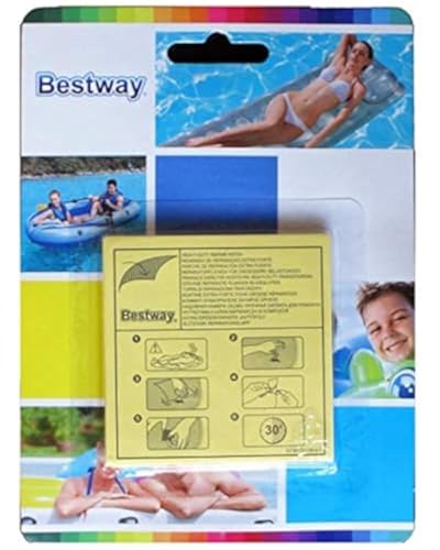 Bestway Reparaturflicken 10 Stück, selbstklebend von Bestway