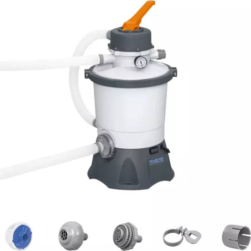 Bestway Sandfilteranlage Filtersystem Poolpumpe 3028 L H 85 W Poolfilter Filter B-Ware von Bestway