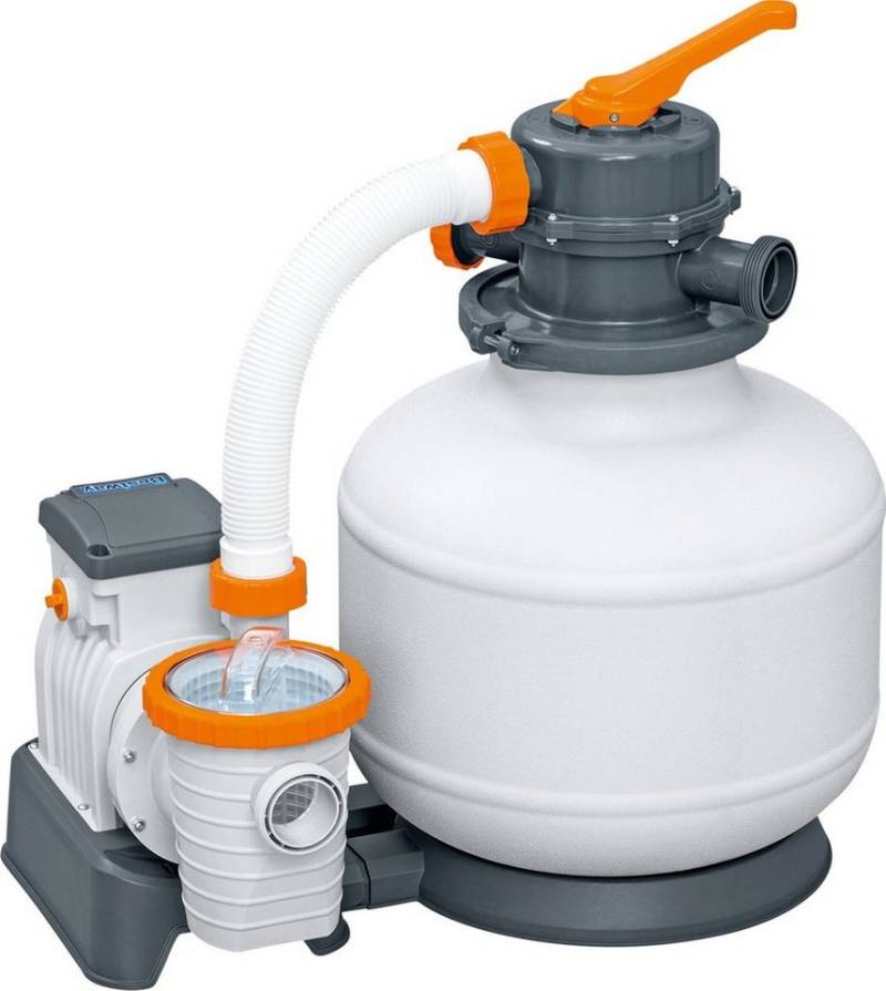 Bestway Sandfilteranlage Flowclear™ Sandfilteranlage mit Zeitschaltuhr 5.678 l/h, 230 W von Bestway