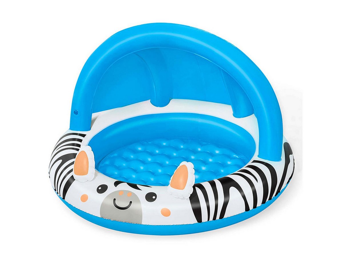 Bestway Schwimmbecken Aufblasbares Planschbecken für Kinder Bestway Zebra 97 x 66 cm von Bestway