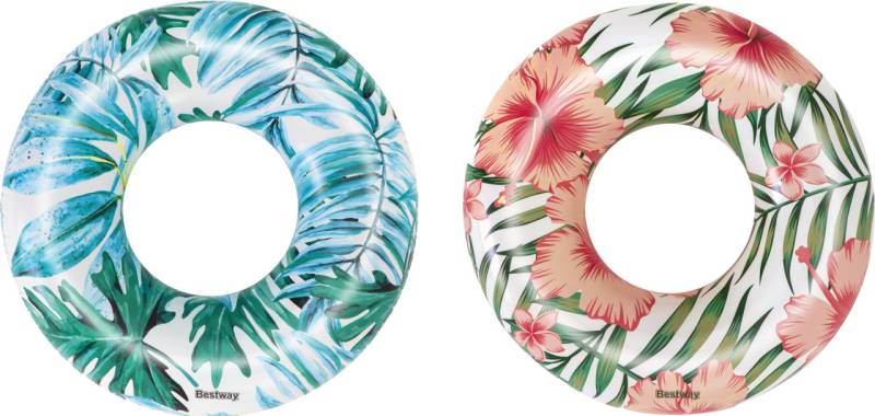 Bestway Schwimmring Tropical Palms Ø 119 cm 2-fach sortiert von Bestway