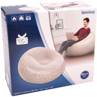 Bestway - Sessel aufblasbar Sitzsack Luftsessel Lounge Luftmatratze Fernsehsessel - weiss von Bestway