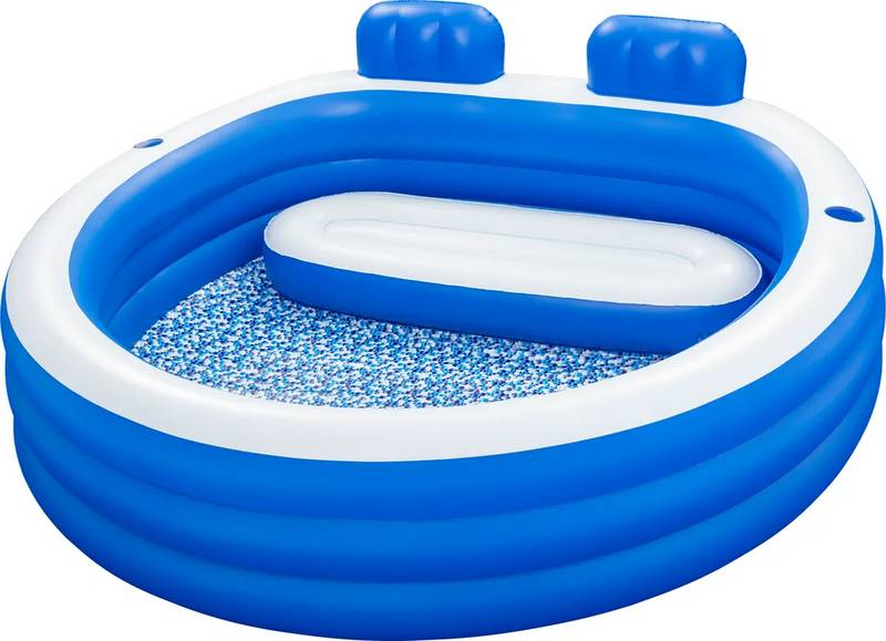 Bestway Splash Paradise Family Pool Schwimmbecken Aufblabar 231 X 219 X 79 Cm  B-Ware von Bestway