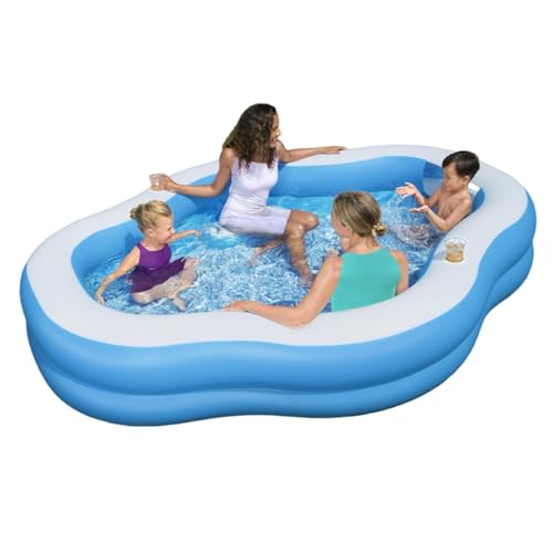 Bestway Splashview Planschbecken 270 x 198 x 51 cm Bestway Splashview Planschbecken 270 x 198 x 51 cm von Bestway